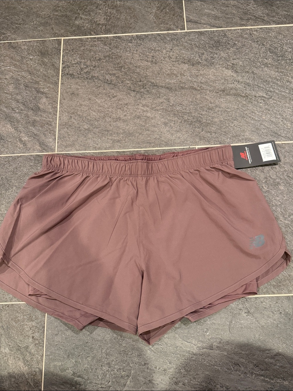 New Balance Women's Dusty Mauve Athletic Shorts